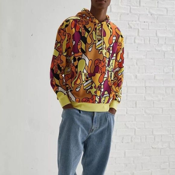 Puma Other - Puma X Romero Britto Art Series Pullover Hoodie Sweatshirt Men's Size Medium